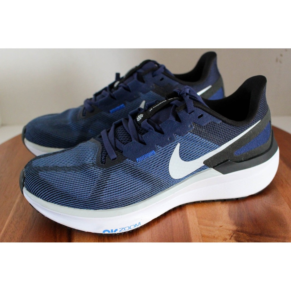 Nike Sneakers Mens 7.5 Blue Air Zoom Structure 25 Lace Up Running DJ7883-400